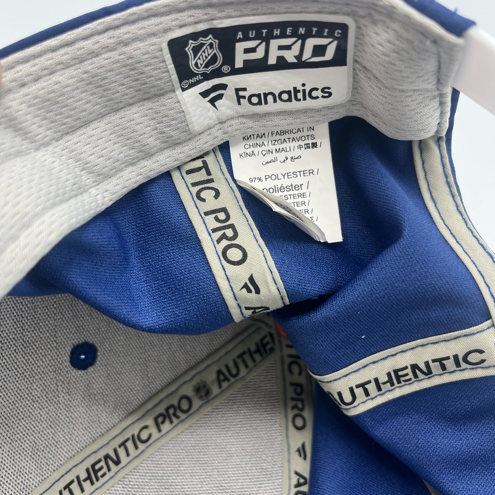 Oilers Authentic Pro Blue Cap - Picture 6 of 6